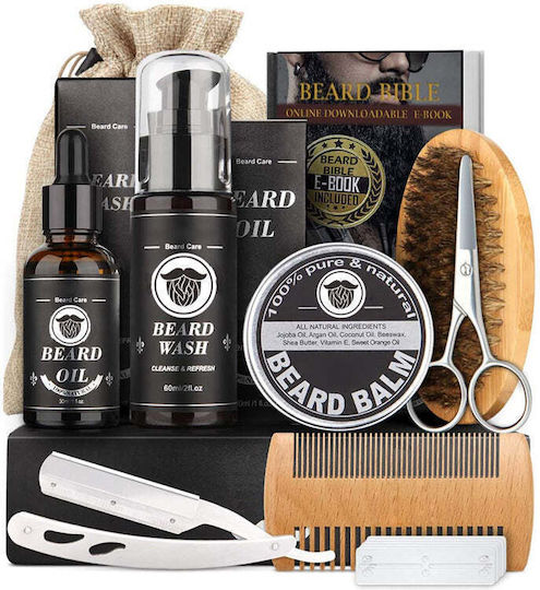Premium Care Kit 100% Natural Beard Mustache Growth