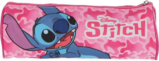 Disney Stitch Pencil Case Barrel Pink