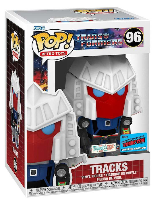 Funko Pop! Jucării Retro Filme: Transformers - Tracks Convention 96 Ediție Specială