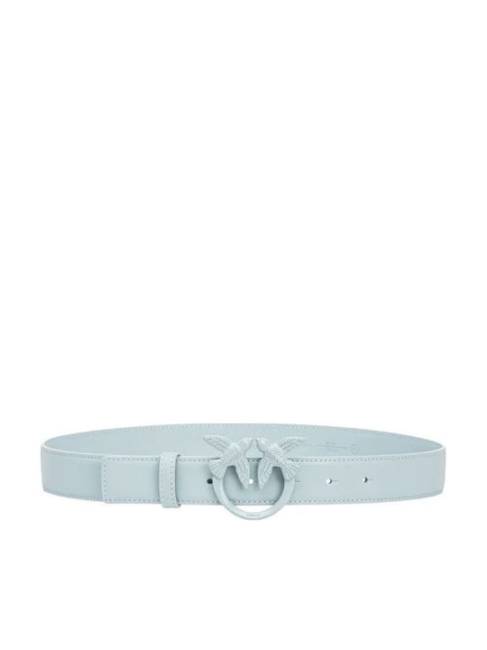 Love Berry H3 Leather Women's Belt Blue