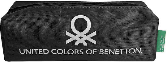 24home.gr Pencil Case Barrel with 1 Compartment Black
