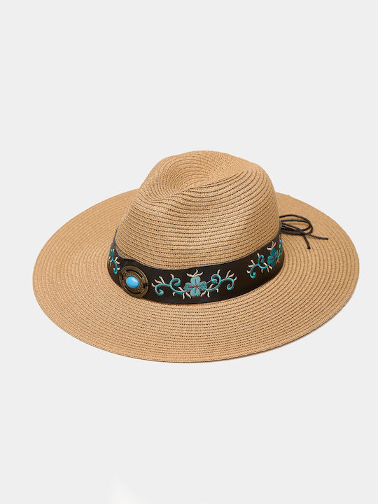 Interhat Wicker Women's Panama Hat Brown