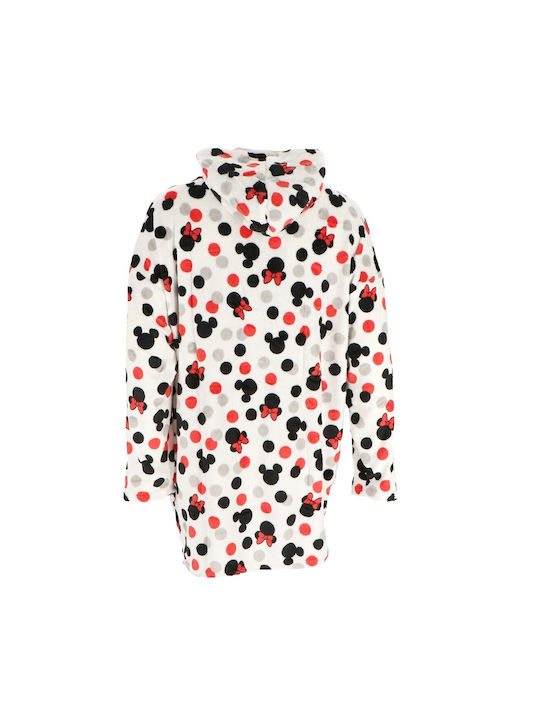Disney Blanket Fleece Mickey WHITE 94x85cm
