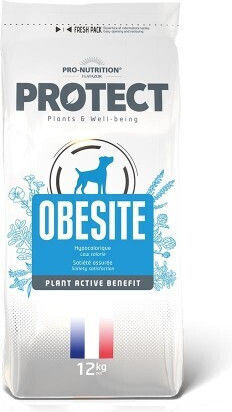 Flatazor Protect Obesite 12kg Dry Food for Adult Dogs with Turkey, Chicken, Duck and Pork