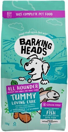 Barking Heads Fish-n-Delish 12kg Ξηρά Τροφή Σκύλων χωρίς Σιτηρά με Ψάρια
