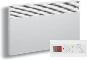 Intuis Convectoare Perete 2000W cu Termostat Electronic Alb