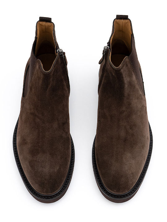 Wildleder Braun Herrenstiefel