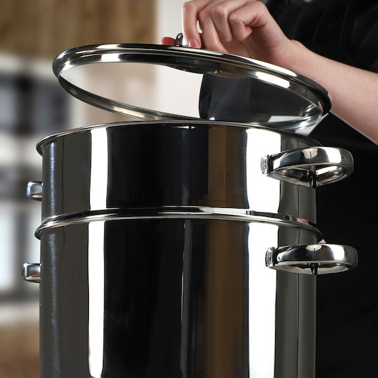 Kadax 8l Steam Cooker Induction Gas Pot 3 In 1