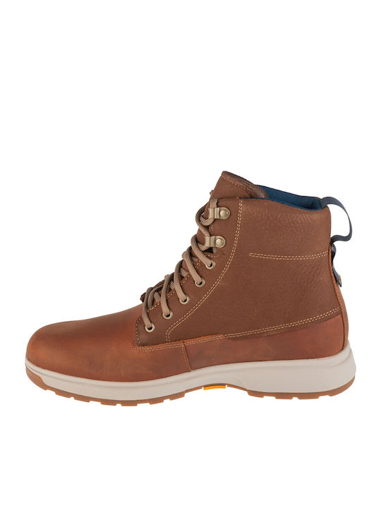 Piele Bej Ghete Chelsea Impermeabile