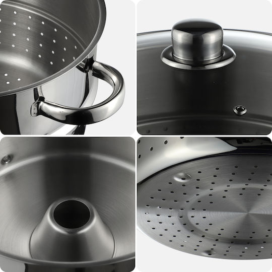 Kadax 8l Steam Cooker Induction Gas Pot 3 In 1