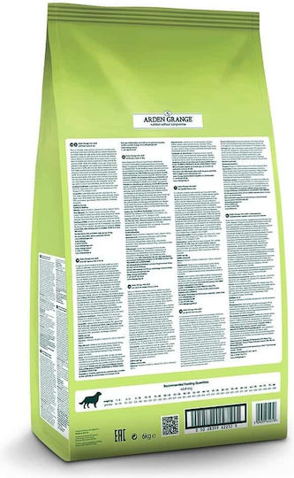 Arden Grange Adult Mini 6kg Ξηρά Τροφή για Ενήλικους Σκύλους Μικρόσωμων Φυλών με Αρνί