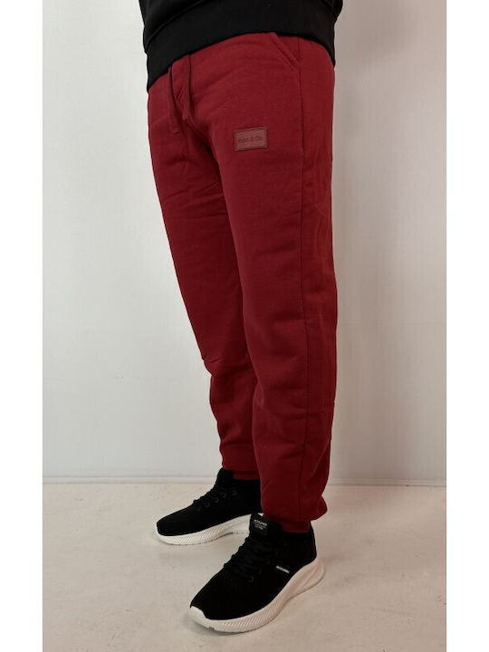 Paco & Co Sweatpants Burgundy