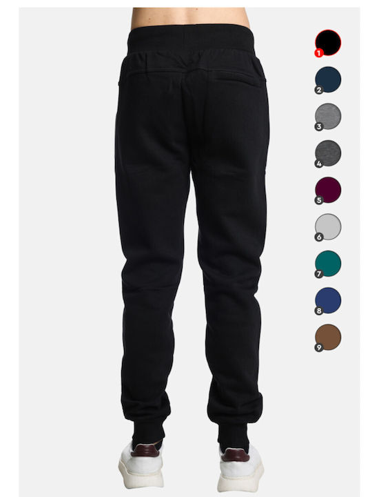 Paco & Co Sweatpants with Elastic Black