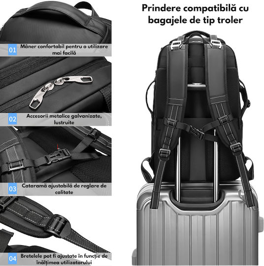 Camera Backpack Multifunctional Bag Professional Dslr Mirrorless Cameras Sports Cameras Drones Tripod Support Lenses Accessories Anti-theft Lock Laptop Compartment Backpack