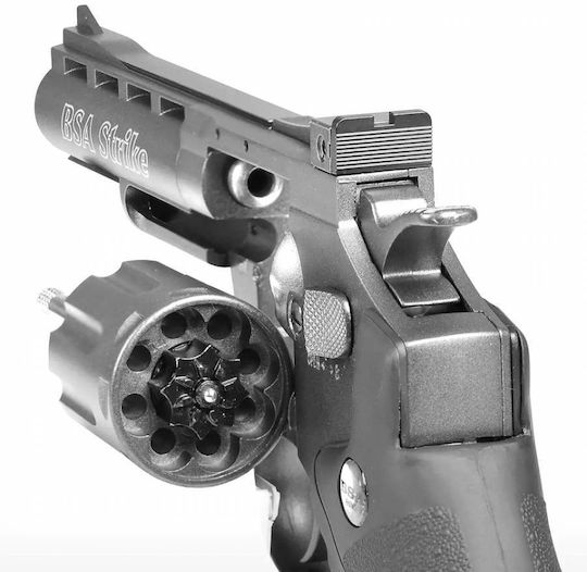 BSA Αεροβόλο Πιστόλι CO2 Strike Revolver Μεταλλικό 4.5mm