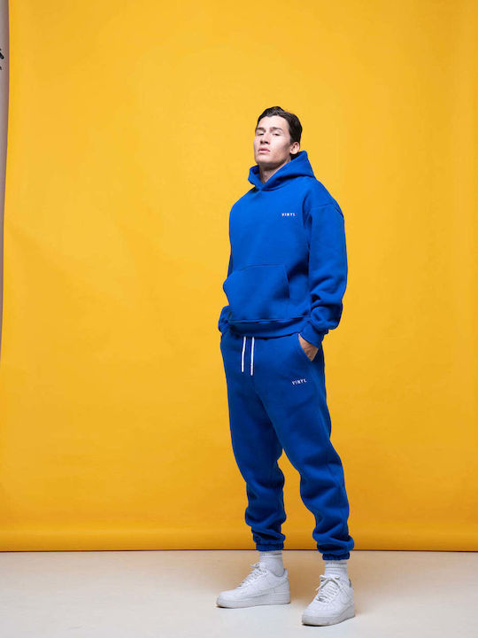 Sweatpants with Elastic Blue