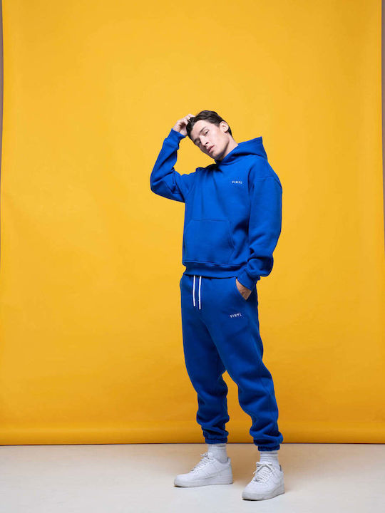 Sweatpants with Elastic Blue