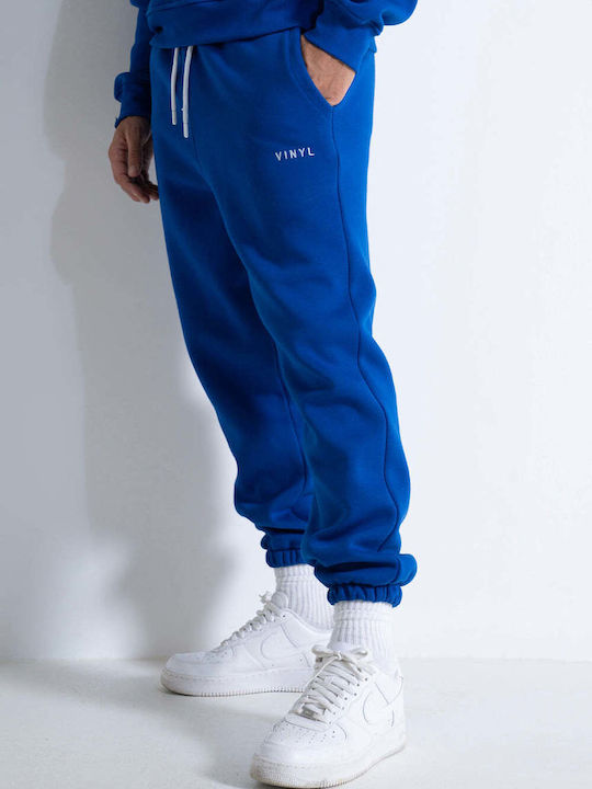 Sweatpants with Elastic Blue