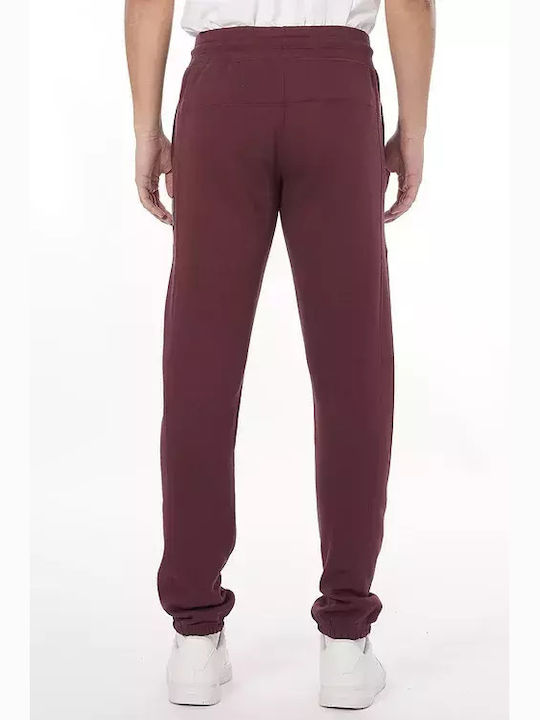 Magnetic North Sweatpants Bordeaux, Red