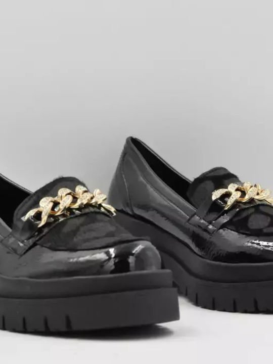 Γυναικεία Loafers σε Μαύρο Χρώμα