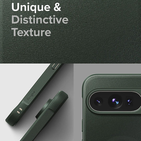 Ringke Onyx Magsafe Umschlag Rückseite Silikon Grün (Google Pixel 9 / 9 Pro)