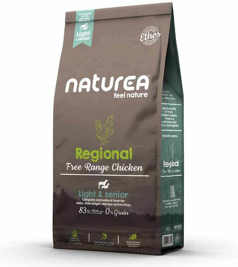 Naturea Regional 1.6kg Hrană Uscată Dietetic, fără Cereale pentru Câini Seniori Sterilizaţi cu Pui