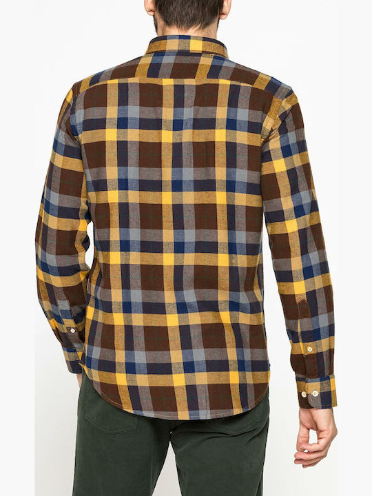 Cu mânecă lungă Denim Cămașă MULTICOLOR