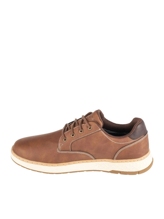 Garlan Pryor Men's Leather Casual Shoes Brown