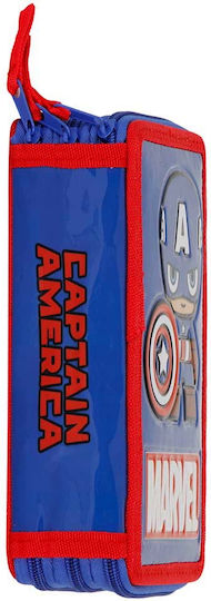 Marvel Captain America Penare Culoare Full Face Albastru