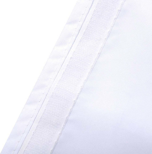 Perete Lateral Evenimente 18 M Flippy Oxford Material Textil 700d Alb