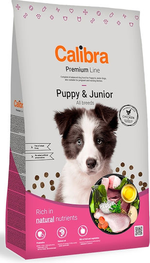 Calibra Premium Puppy & Junior 3kg Ξηρά Τροφή για Κουτάβια με Πουλερικά