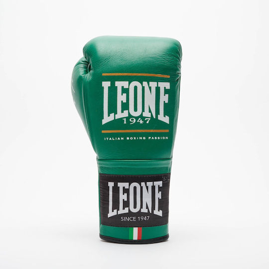 Leone 1947 Боксови Ръкавици за Състезание Зелени