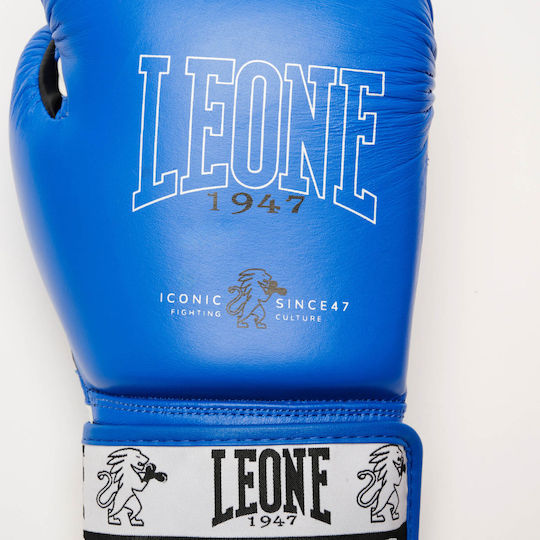 Leone 1947 Боксови Ръкавици Кожени за Състезание Син