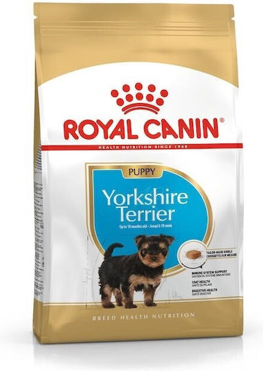 Royal Canin Puppy Yorkshire Terrier 7.5kg Dry Food Gluten-Free for Small Breed Puppies with Poultry and Rice