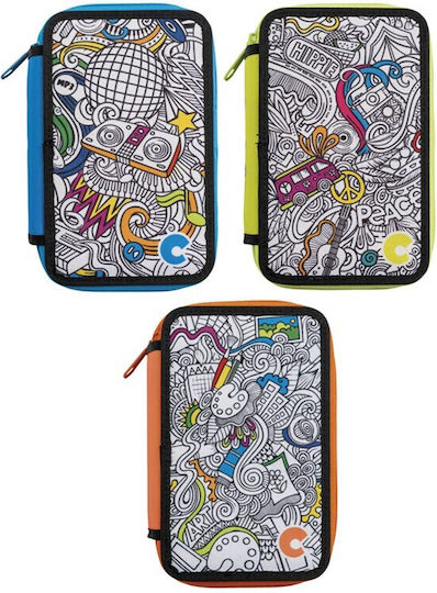 Carioca 3 Pencil Case Full Multicolored