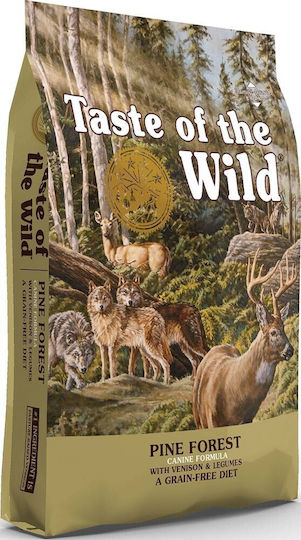 Taste Of The Wild Pine Forest 5.6kg Dry Food for Dogs Grain-Free & Gluten-Free with Deer