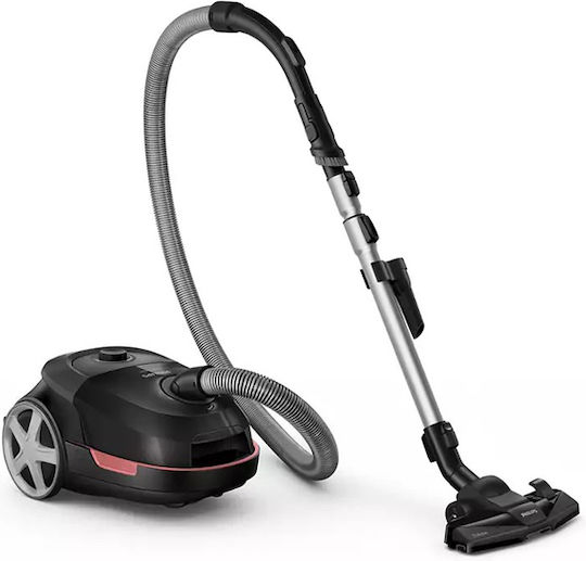 Philips Vacuum Cleaner 900W Bagged 4lt Black