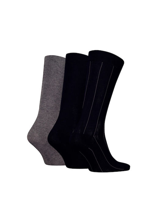 Calvin Klein Men's Socks Black/grey Melange 3Pack