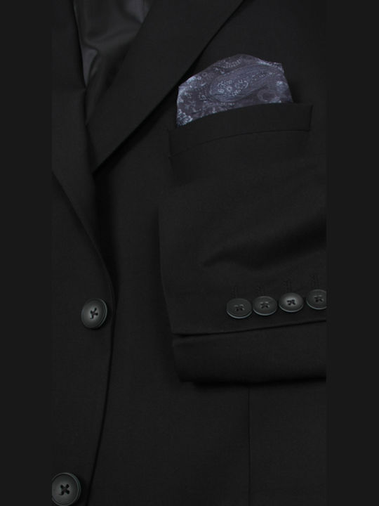 Men's Winter Suit Jacket Black