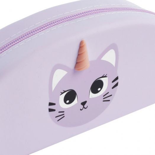 Miquelrius Back2fun Silicone Pencil Case 19.5x8x4.2cm Puppies Cat