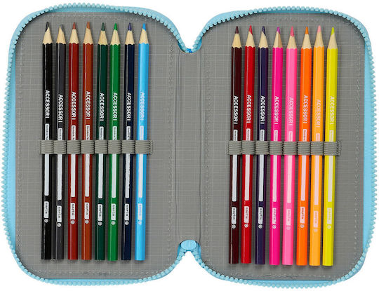 Bluey Triple Pencil Case 36 Pieces