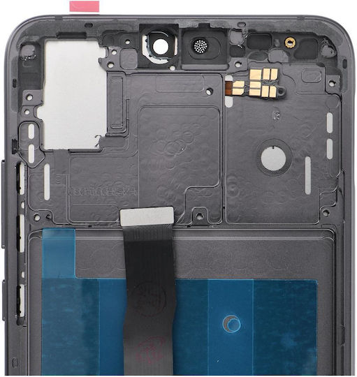 Екран Lcd Display със Сензорен Механизъм и Рамка за Huawei P20 (Черен)