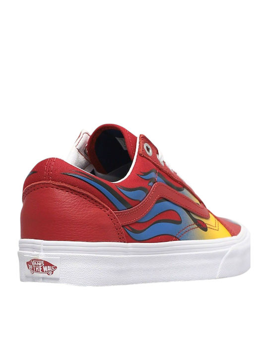 Old Skool Herren Sneakers Racer Red-true Blue