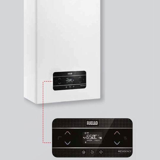 Riello Boiler Condensare Cazane cu arzător 25800kcal/h