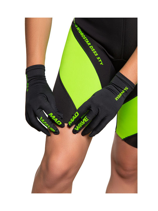 Mad Wave Men's Cycling Gloves Black