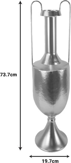 Inart Βάζο Δαπέδου Μεταλλικό Dion Χρυσό Φ19.7xΥ73.7cm Inart Βάζο Δαπέδου Μεταλλικό Dion Χρυσό Φ19.7xΥ73.7cm