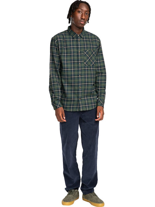 Дълъг ръкав Риза Каре Deep Forest Plaid