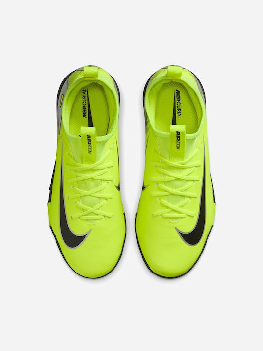 Kids Soccer Cleats Jr Mercurial Vapor 16 Academy Turf Green