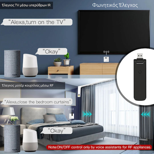 MOES USB Smart Switch Wi-Fi & RF