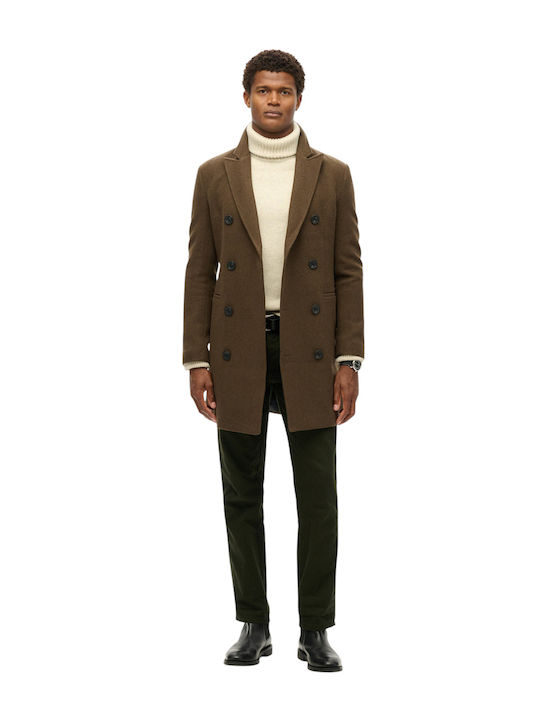 Merchant Town Coat Jachetă bărbați Brown